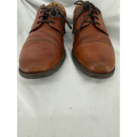 Florsheim Comfortech Men\'s Cap Toe Oxford Dress Shoes Brown Leather Size 8.5D main image 11